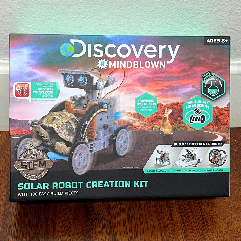 NWT New Solar Robot Creation Kit Discovery Mindblown Stem Toy Never Open